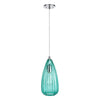 1 light hanging mini pendant ceiling light green glass pendant lamp