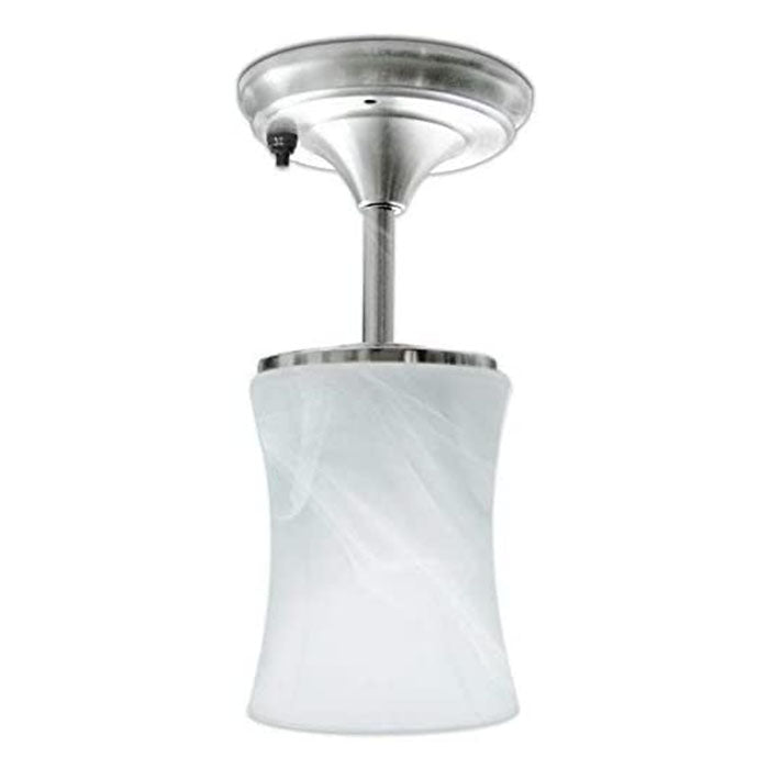 Modern glass close to ceiling lamp chrome ceiling light fixture