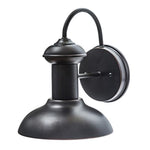 1 light indoor wall light with rubbed bronze finish