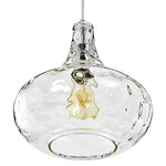 11inc glass pendant light Nickel vintage light fixtures Modern Fixture