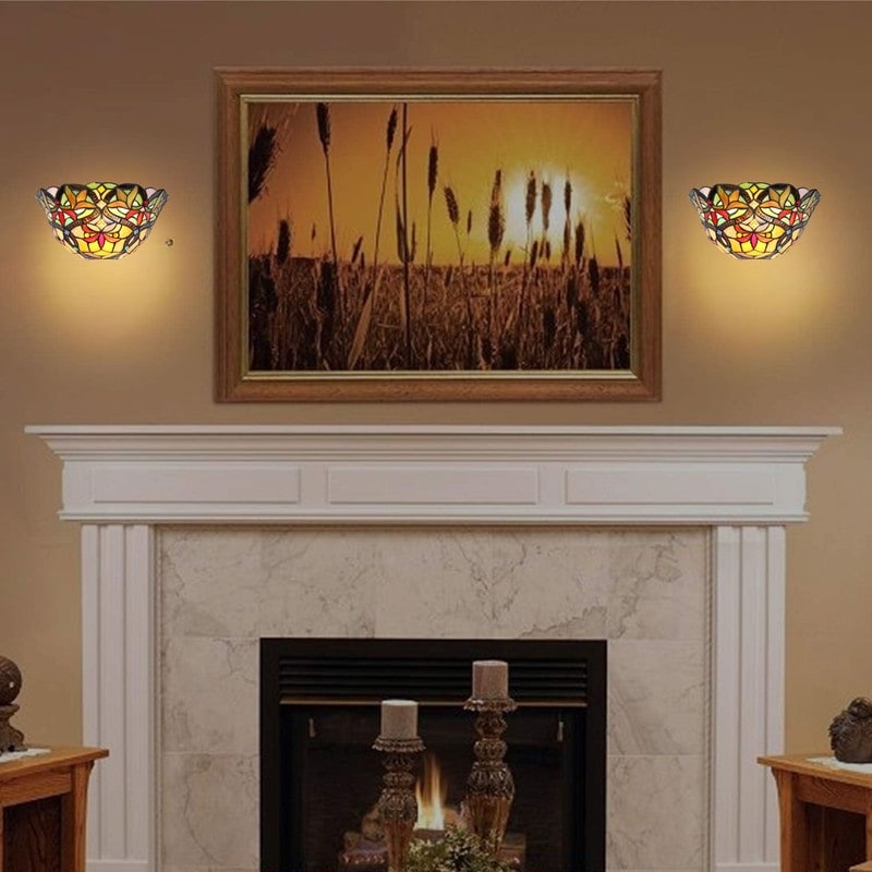 12” Width wall sconces multi bedroom lights glass living room lights