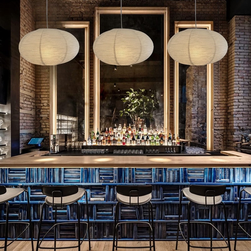 2- Pack lantern lights white paper light paper, metal decor lights