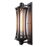 21 Inch porch lights black wall lights aluminum, glass lantern lights