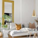 3 Pack dining room light gold hanging lights metal pendant light