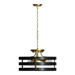 3 light medium pendant light cage pendant light fixture black drum and gold finish hanging light