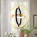 3 ring globe chandelier moder Led DIY hanging light fixture dining and kitchen pendant light