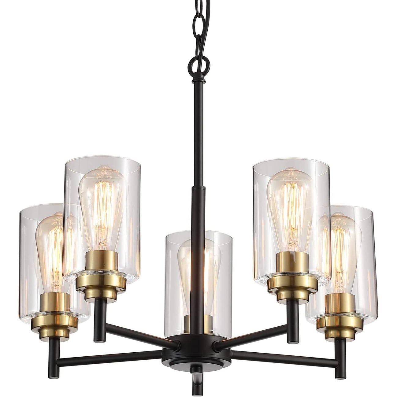 5 light kitchen chandelier glass kitchen island lighting black and gold pendant island lighting