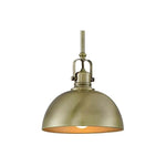 Brushed brass farmhouse pendant light barn swivel kitchen pendant lighting