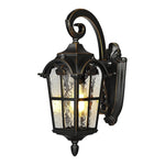 Classic porch lights black, golden light fixtures alluminum lantern lights