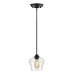 Glass Kitchen Light Fixtures Black Adjustable Hanging Lights for Kitchen