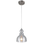 Indoor seeded glass pendant lamp,industrial pendant light