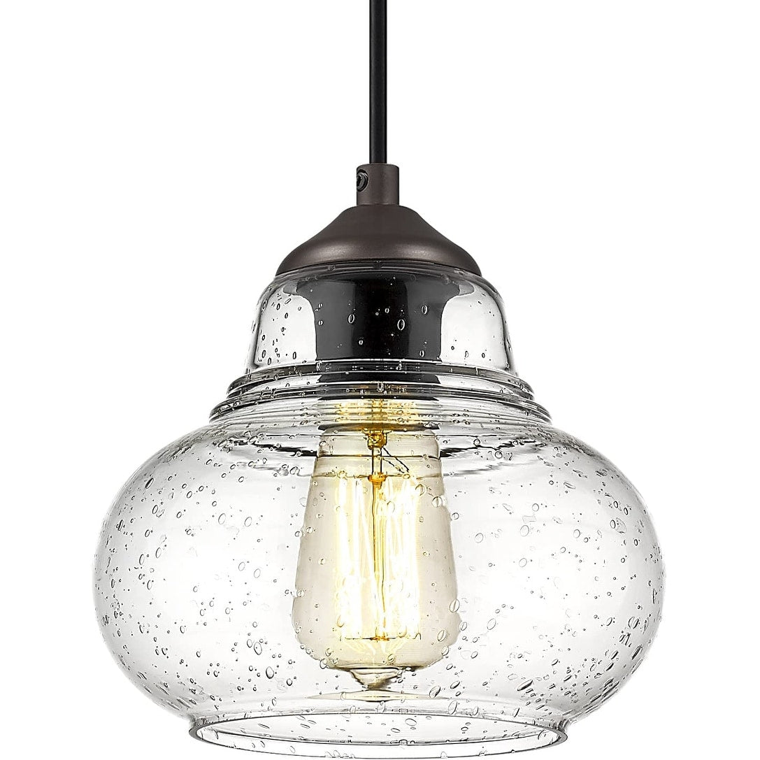 Industrial pendant lights kitchen island farmhouse glass hanging light