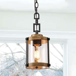 Industrial rustic kitchen pendant lighting glass kitchen island lighting