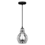 Mini Jar glass pendant light fixture modern blue pendant lamp