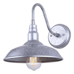 Modern barn lights galvanized wall lantern metal sconce light