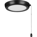 Pull chain switch ceiling light fixture matte black ceiling lamp