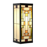Rectangular wall lights multis sconce light alloy steel, glass light fixture
