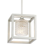 Square pendant light crystal kitchen pendant lamp modern kitchen pendant lights