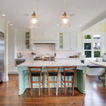 Unique design pendant light brass restaurants light glass, metal island lights