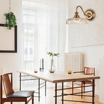 Unique design wall lights gold living room lights glass, metal hallway lights
