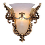 Unique sconce light gold wall lighting glass bedroom lights