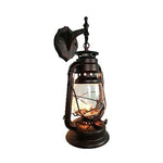 Vintage industrial glass wall lantern home wall sconce