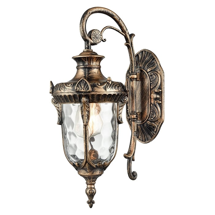Vintage porch lights bronze wall light aluminum, glass lantern light
