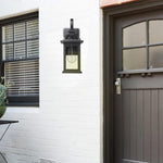 ‎Modern light fixtures ‎black bedroom light aluminum, glass wall lights