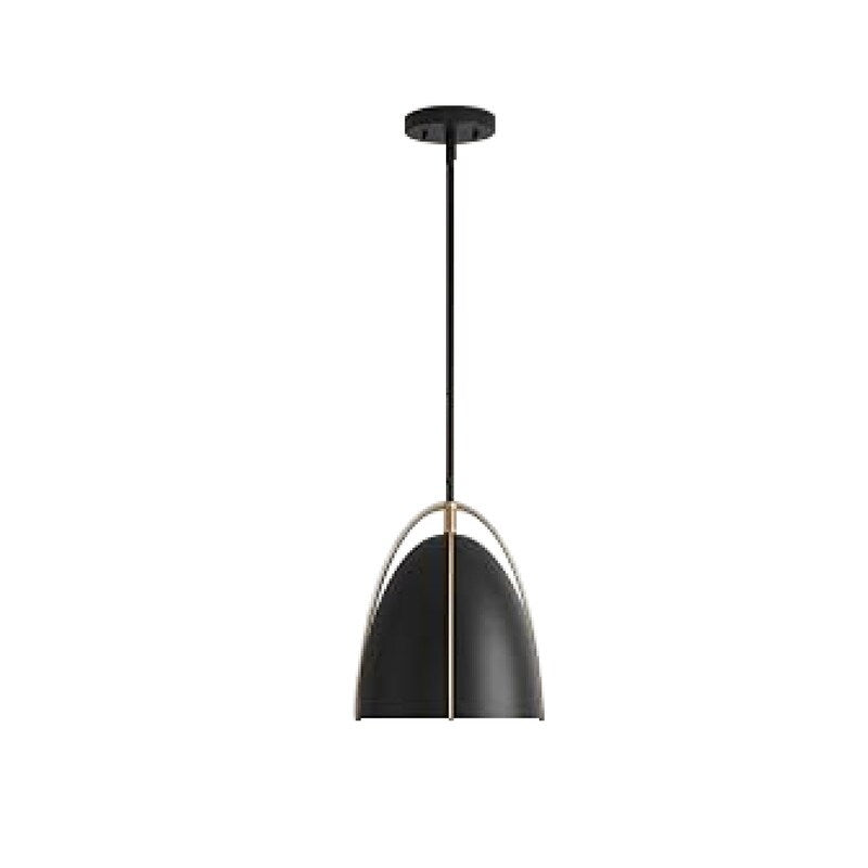 ‎Modern pendant light Black hanging light Metal kitchen ceiling lamp
