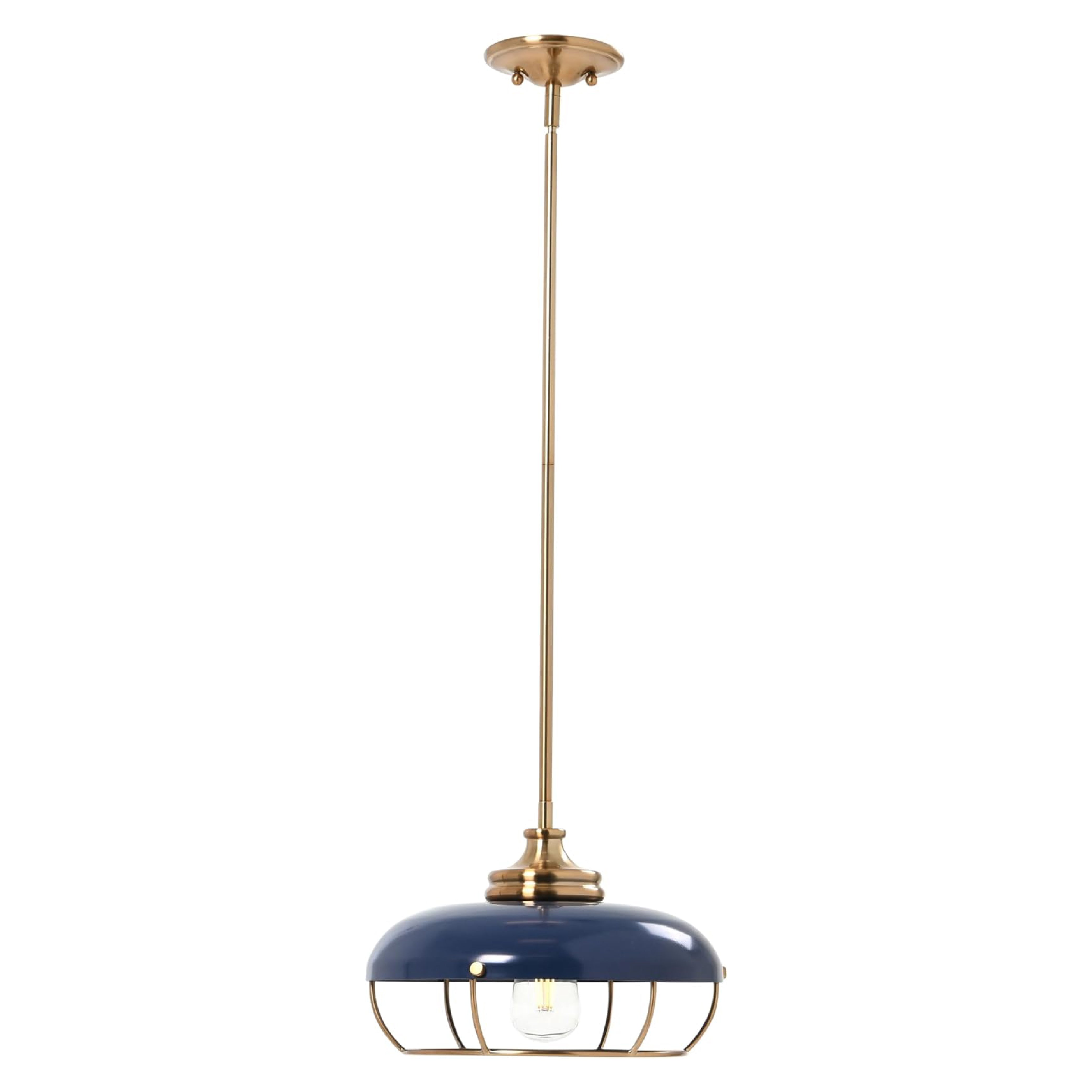 Dome Pendant ceiling led lights Navy Blue pendant light Metal home lighting