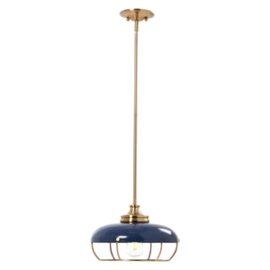 Dome Pendant ceiling led lights Navy Blue pendant light Metal home lighting