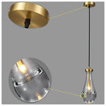 Gold pendant lights Brass modern lighting Chandelier farmhouse light fixture