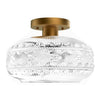 E26 industrial ceiling light gold light fixture iron and glass kitchen light