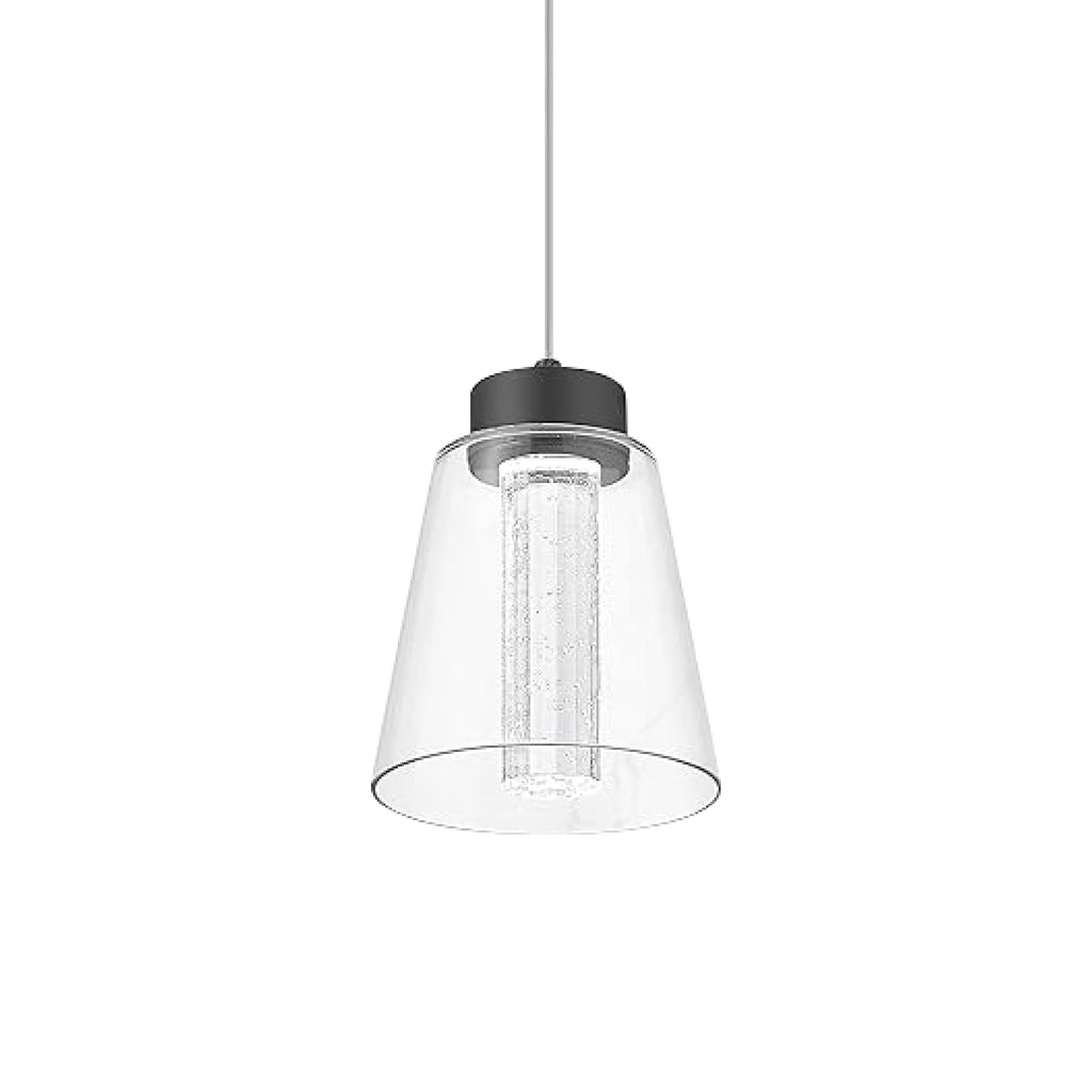 Modernfixture lights Crystal-Black pendant light Metal hanging lamp