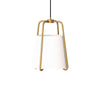 11 Inch pendant light  Brass sconce lighting Fabric hanging light