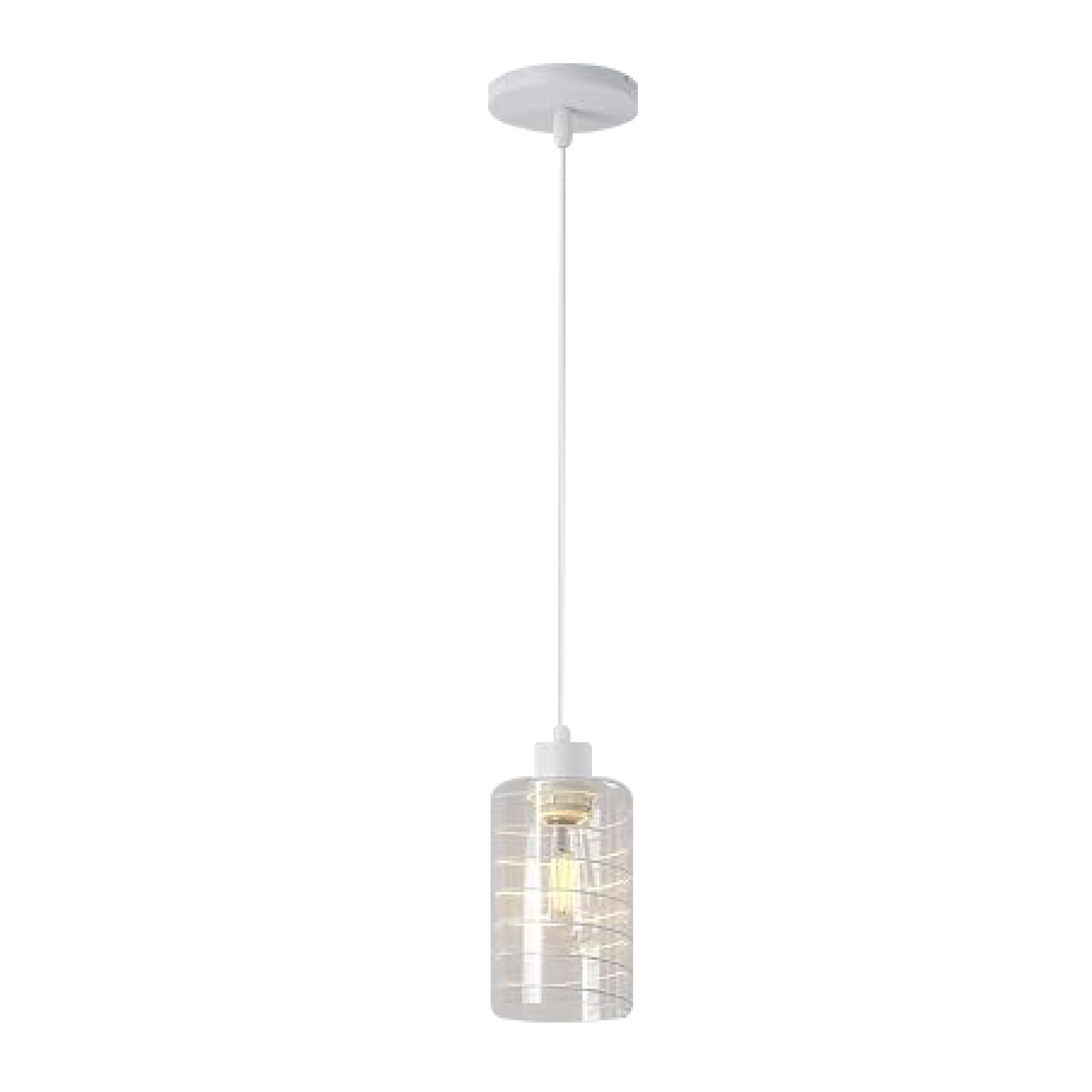 ‎Modern hanging light White pendant light Glass shade of lights