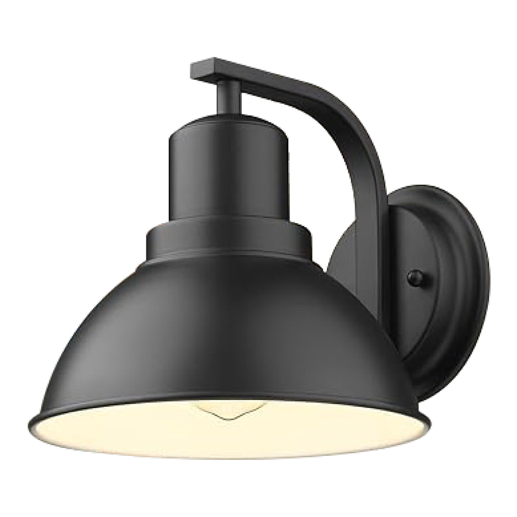 1 Pack farmhouse sconce light black wall light fixture iron wall mount light