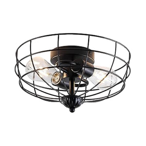 2 Pack farmhouse ceiling lighting black fixture ceiling light iron  flush mount light