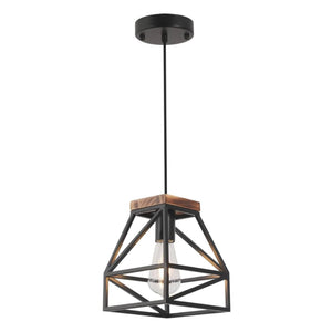 Black kitchen light ‎Wood pendant light ‎Industrial light fixture