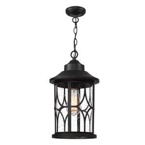 15 Inch exterior lamp Black hanging light Aluminum pendant light