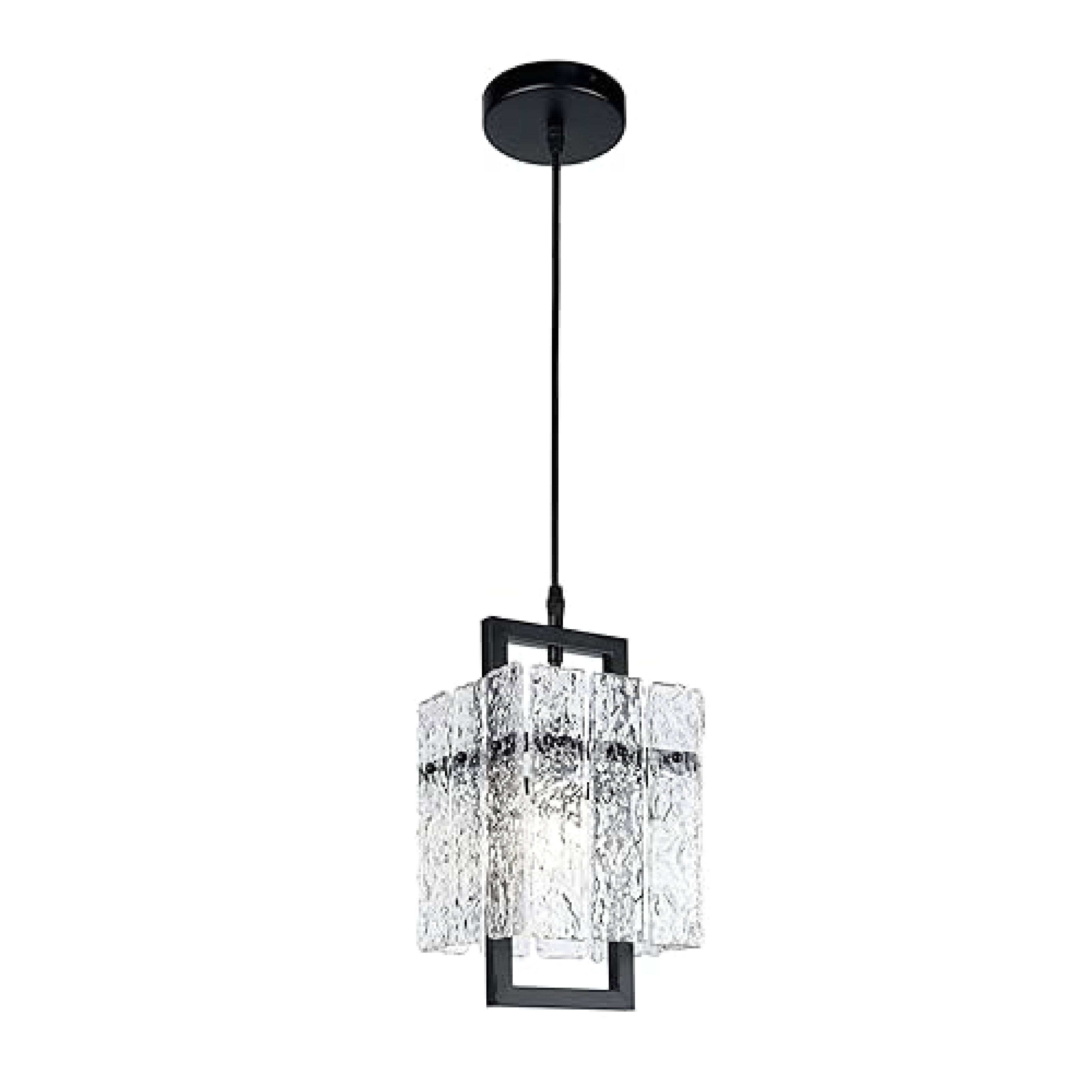 Modern crystal lights ‎Black pendant light Glass hanging light