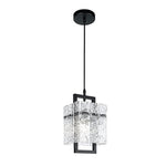 Modern crystal lights ‎Black pendant light Glass hanging light