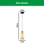 10 IN kitchen light fixture black hangable light alabaster pendant light