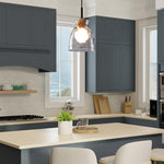 Farmhouse hanging lights black small hanging lights glass pendant light