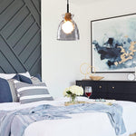 Farmhouse hanging lights black small hanging lights glass pendant light