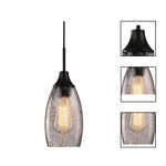 4.72” Pendant light white chandeliers light glass kitchen island light