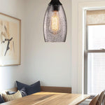 4.72” Pendant light white chandeliers light glass kitchen island light