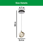 1 Light bulbs light gold bedroom light Crystal, metal hanging lamp