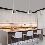 LED island lights chrome pendant light chrome light fixtures