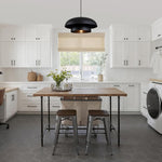 15.7” Island lights black kitchen lighting aluminum pendant light